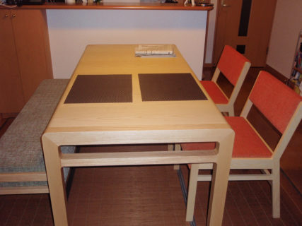 長崎県 R様のコーディネート｜ballena table + ballena bench + ballena chair