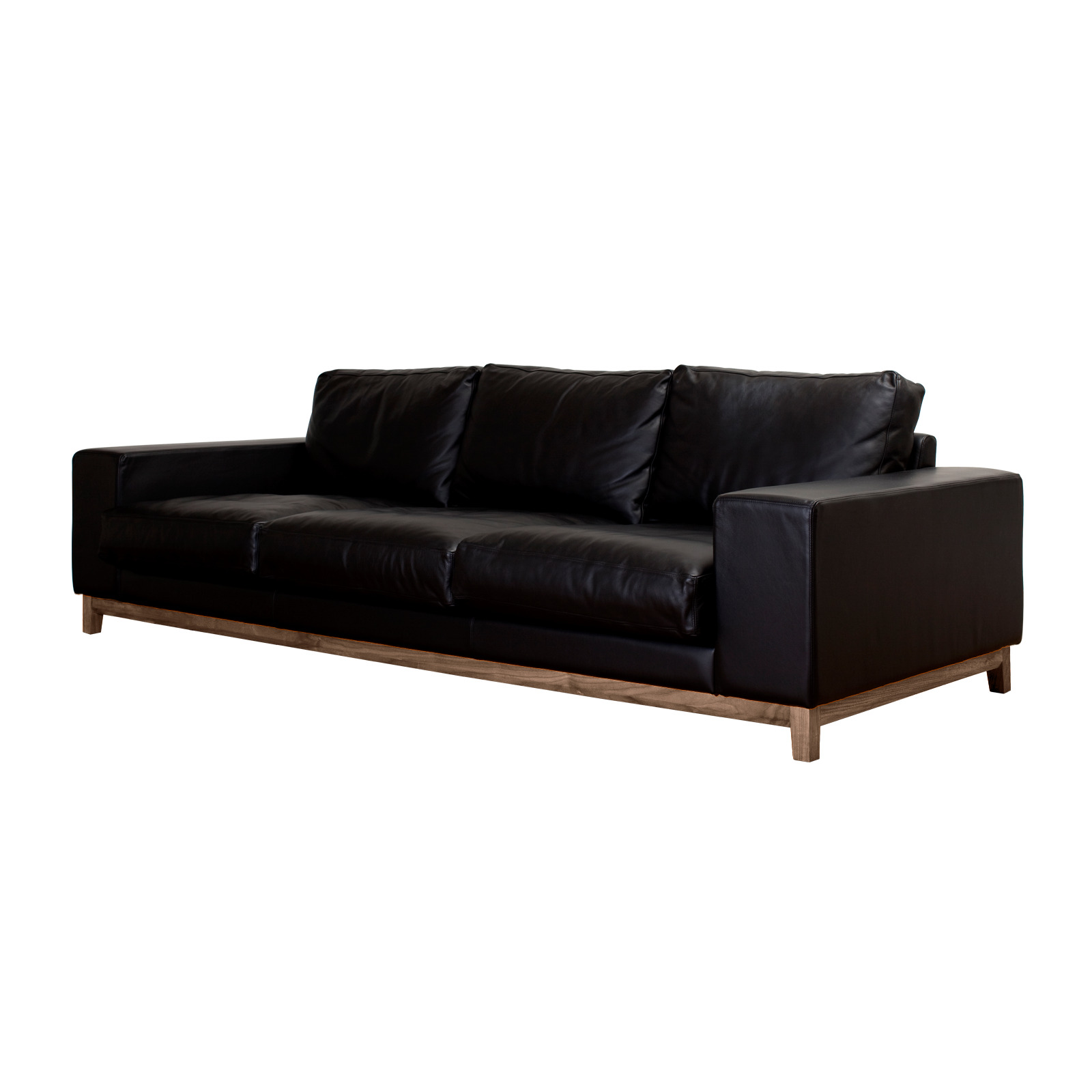 FLOW sofa 3p | フロー 3人掛けレザーソファ | ASHIMONO