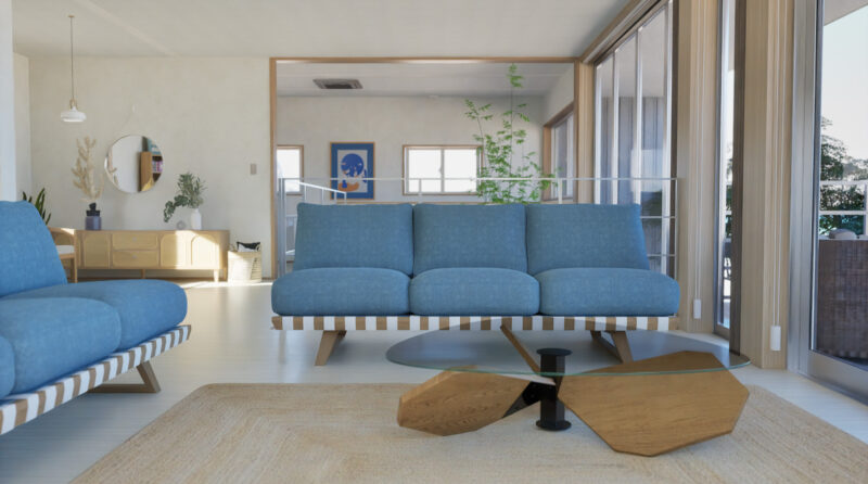 balsa sofa 3p ivory