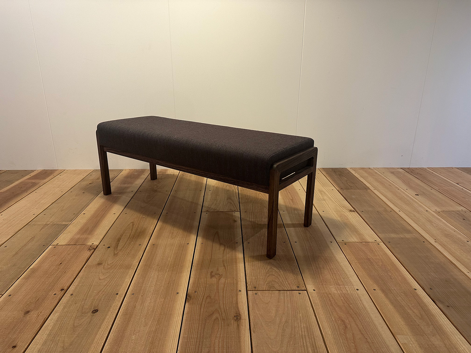 【現品限り・開梱設置なし】ballena bench 1200 バレナベンチ（エボニー）