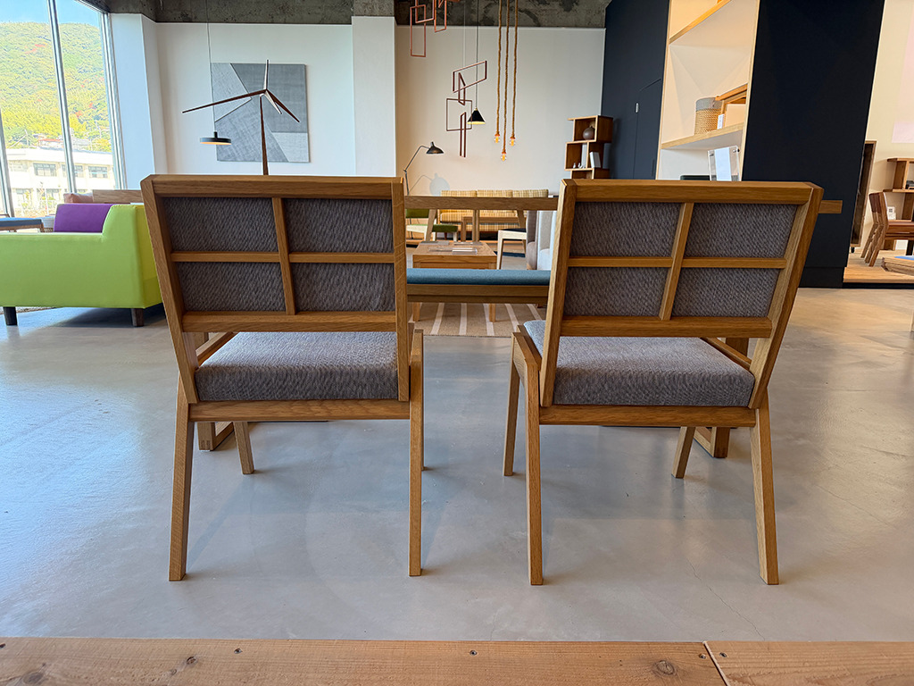 【現品限り・開梱設置なし】tack stacking chair・二脚セット タック・スタッキングチェア（オーク）