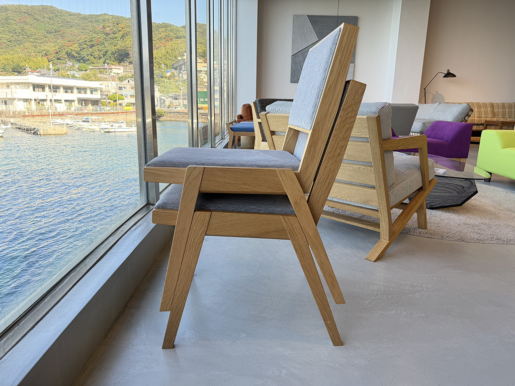 【現品限り・開梱設置なし】tack stacking chair・二脚セット タック・スタッキングチェア（オーク）