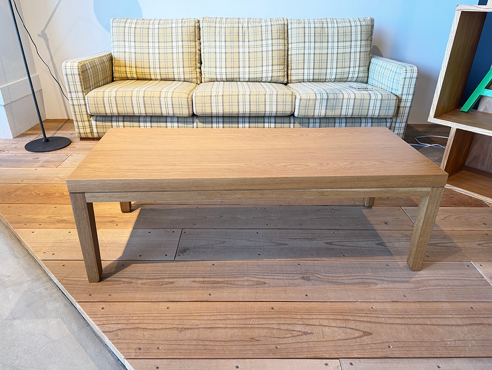 【現品限り・開梱設置なし】cielo low table・シエロローテーブル（オーク）