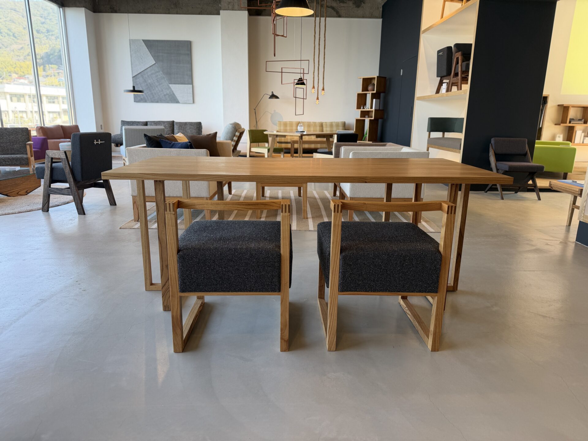 【現品限り・送料込み開梱設置あり】stroke dining table ストロークダイニングテーブル