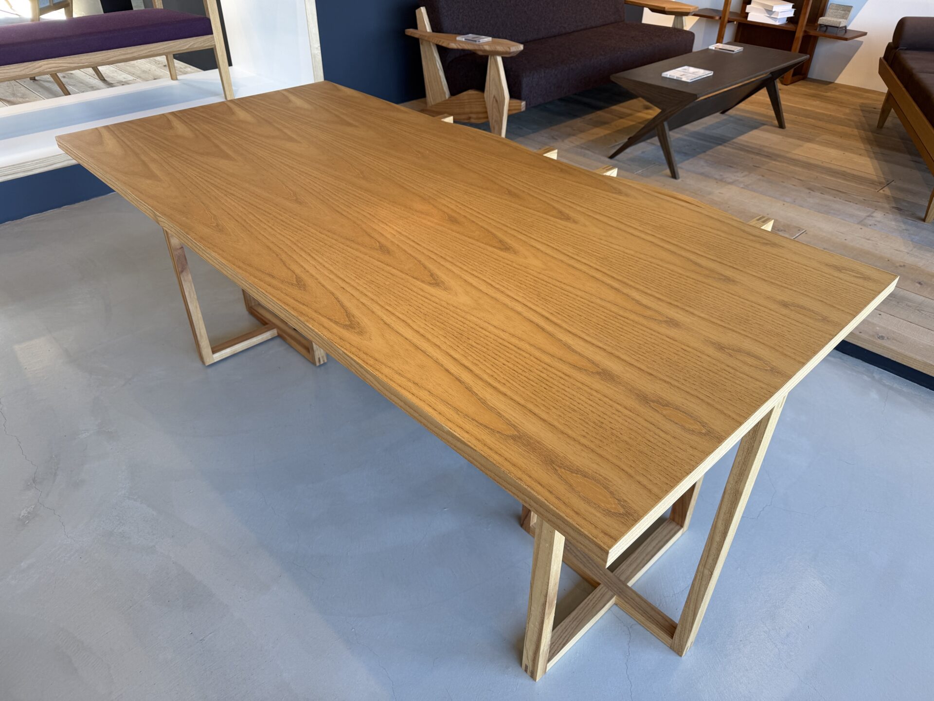 【現品限り・送料込み開梱設置あり】stroke dining table ストロークダイニングテーブル